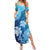 Hawaii World Ocean Day Family Matching Summer Maxi Dress and Hawaiian Shirt Kakau Turtles