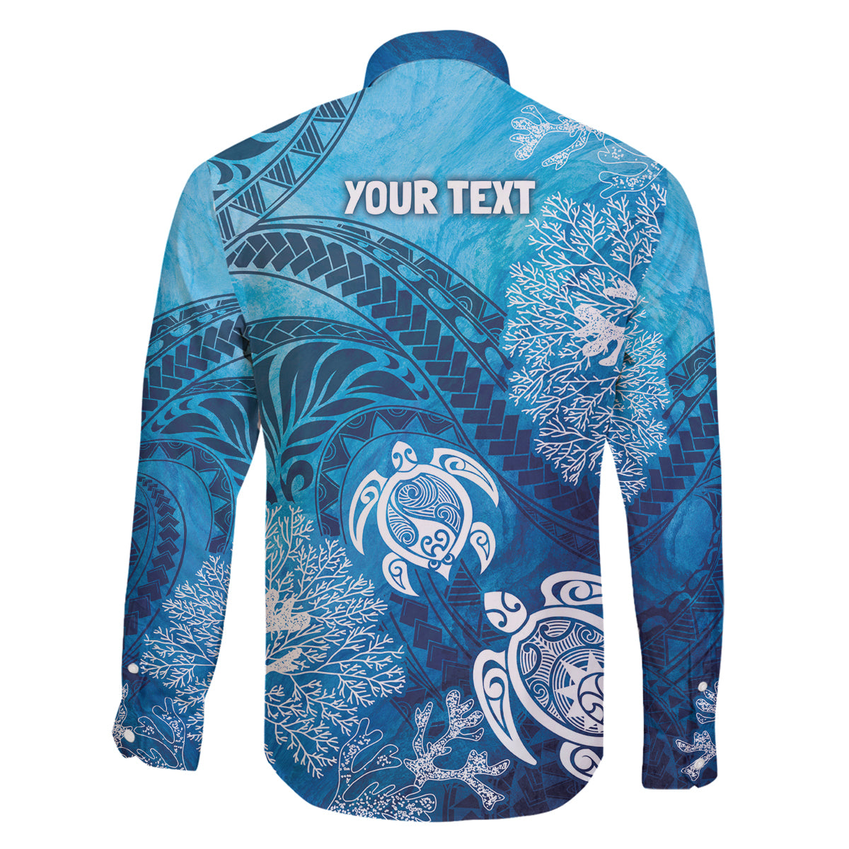 Hawaii World Ocean Day Family Matching Tank Maxi Dress and Hawaiian Shirt Kakau Turtles