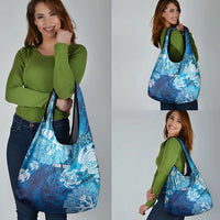 Hawaii World Ocean Day Grocery Bag Kakau Turtles LT7 - Polynesian Pride