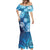 Hawaii World Ocean Day Mermaid Dress Kakau Turtles