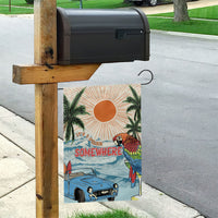 Summer Holiday It's 5 o'clock Somewhere Vintage Hawaii Garden Flag