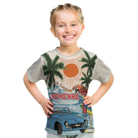 Summer Holiday It's 5 o'clock Somewhere Vintage Hawaii Kid T Shirt