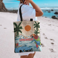 Summer Holiday It's 5 o'clock Somewhere Vintage Hawaii Tote Bag