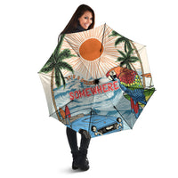 Summer Holiday It's 5 o'clock Somewhere Vintage Hawaii Umbrella