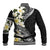 Aloha Hawaii Festive Baseball Jacket Frangipani Lace Classic
