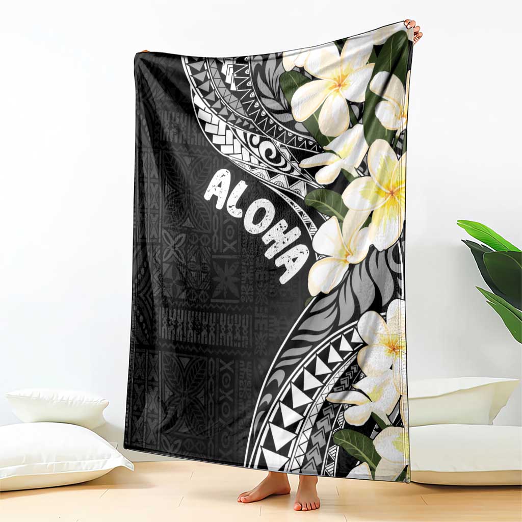 Aloha Hawaii Festive Blanket Frangipani Lace Classic LT7 - Polynesian Pride