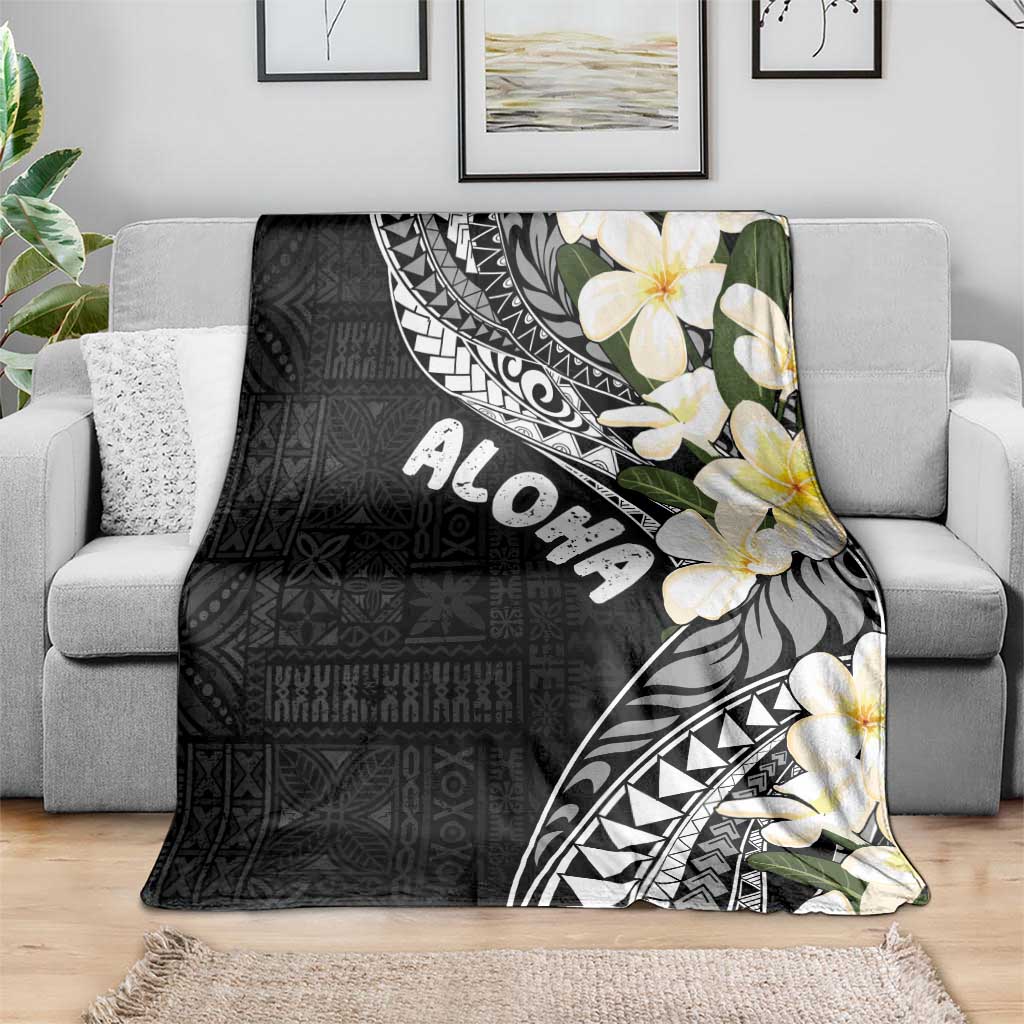 Aloha Hawaii Festive Blanket Frangipani Lace Classic LT7 - Polynesian Pride