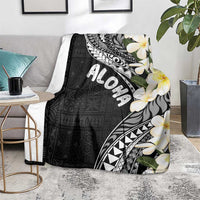 Aloha Hawaii Festive Blanket Frangipani Lace Classic LT7 - Polynesian Pride