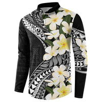Aloha Hawaii Festive Button Sweatshirt Frangipani Lace Classic LT7 - Polynesian Pride