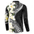 Aloha Hawaii Festive Button Sweatshirt Frangipani Lace Classic