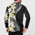 Aloha Hawaii Festive Button Sweatshirt Frangipani Lace Classic