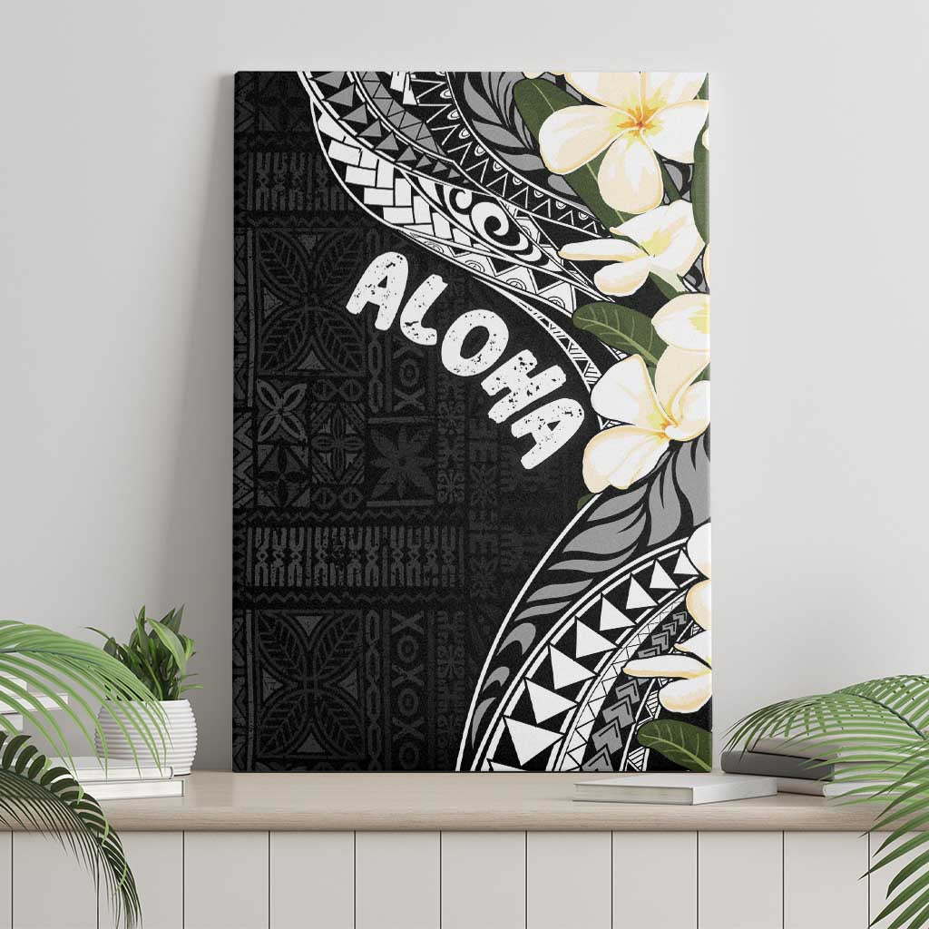 Aloha Hawaii Festive Canvas Wall Art Frangipani Lace Classic LT7 - Polynesian Pride