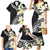 Aloha Hawaii Festive Family Matching Mermaid Dress and Hawaiian Shirt Frangipani Lace Classic