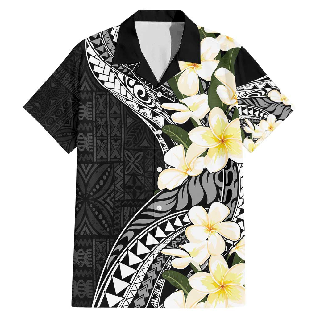 Aloha Hawaii Festive Family Matching Mermaid Dress and Hawaiian Shirt Frangipani Lace Classic