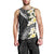 Aloha Hawaii Festive Men Tank Top Frangipani Lace Classic