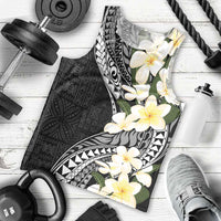 Aloha Hawaii Festive Men Tank Top Frangipani Lace Classic LT7 - Polynesian Pride
