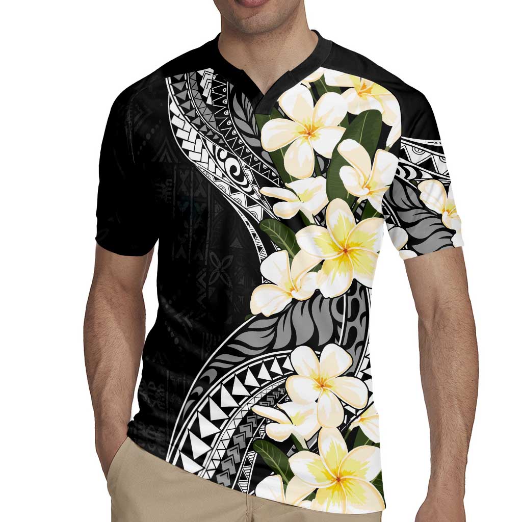 Aloha Hawaii Festive Rugby Jersey Frangipani Lace Classic LT7 - Polynesian Pride