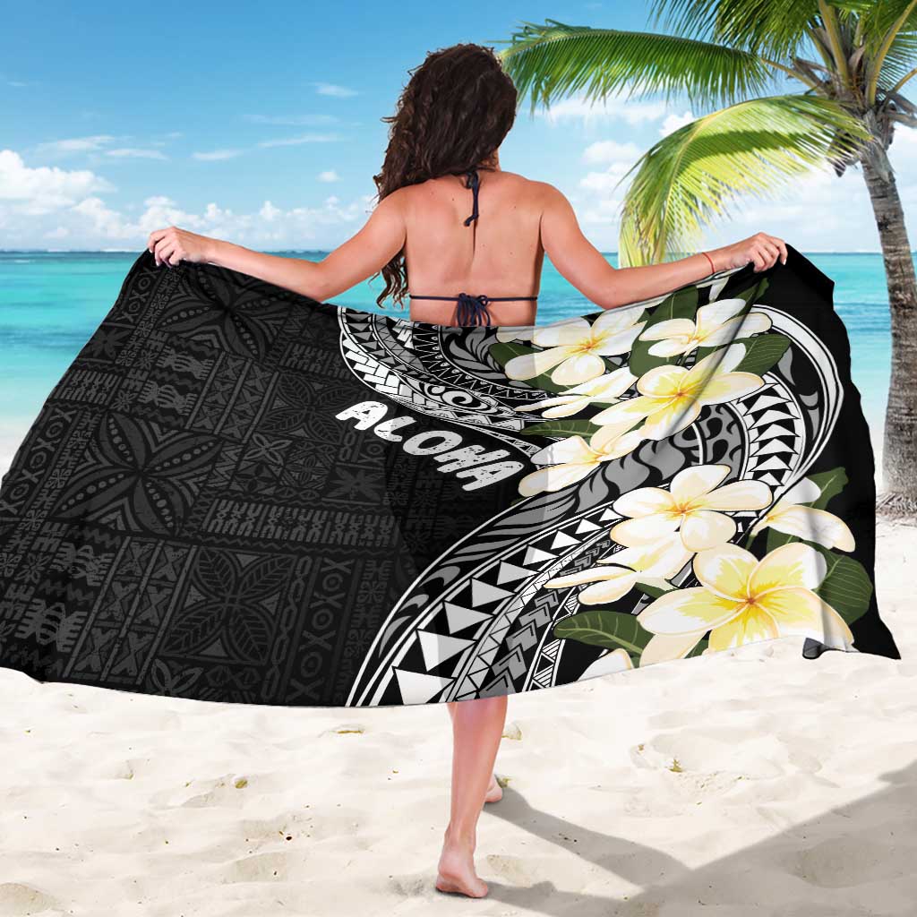 Aloha Hawaii Festive Sarong Frangipani Lace Classic