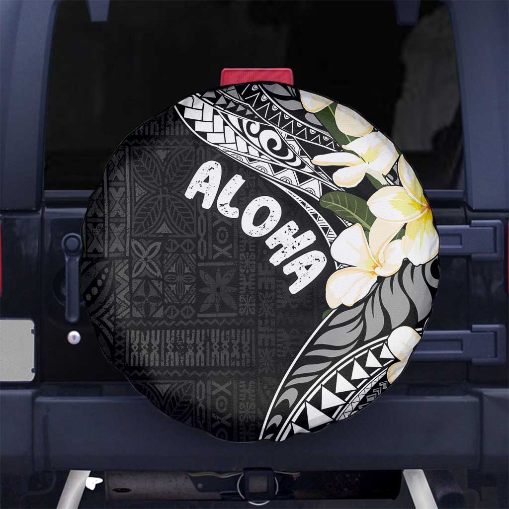 Aloha Hawaii Festive Spare Tire Cover Frangipani Lace Classic LT7 - Polynesian Pride