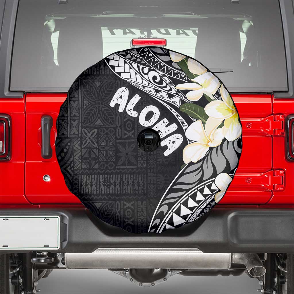 Aloha Hawaii Festive Spare Tire Cover Frangipani Lace Classic LT7 - Polynesian Pride