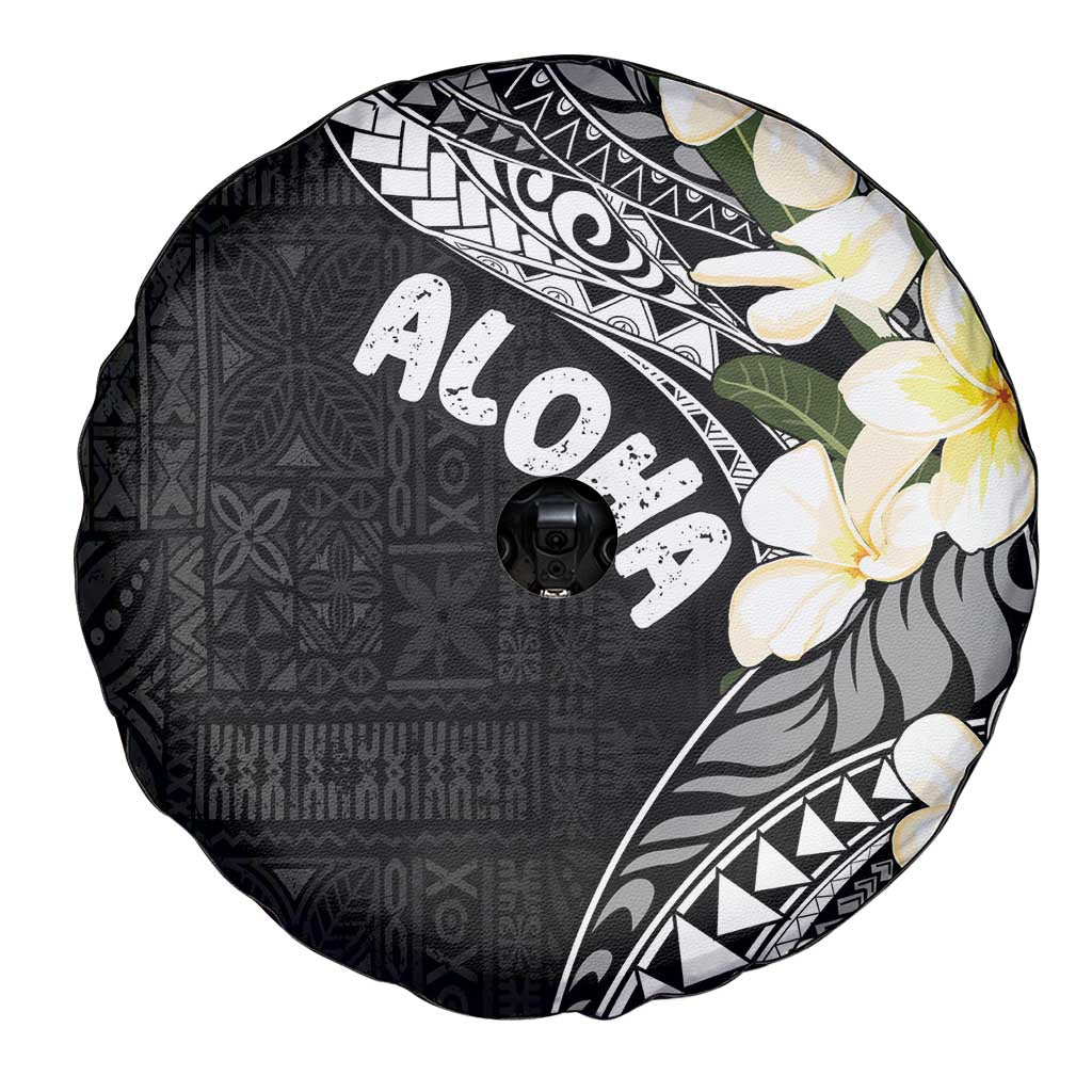 Aloha Hawaii Festive Spare Tire Cover Frangipani Lace Classic LT7 - Polynesian Pride