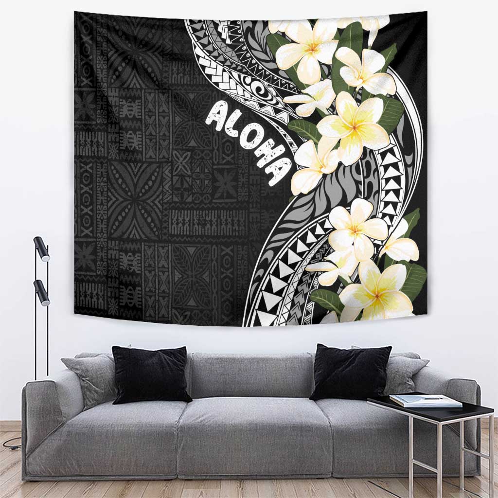 Aloha Hawaii Festive Tapestry Frangipani Lace Classic