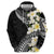 Aloha Hawaii Festive Zip Hoodie Frangipani Lace Classic