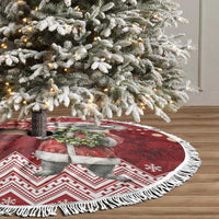 Here For A Koality Xmas Australia Abogirinal Tree Skirt Santa Koala LT7 - Polynesian Pride