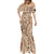 Samoa Tapa Mermaid Dress Siapo Mix Tatau Patterns LT7 - Polynesian Pride