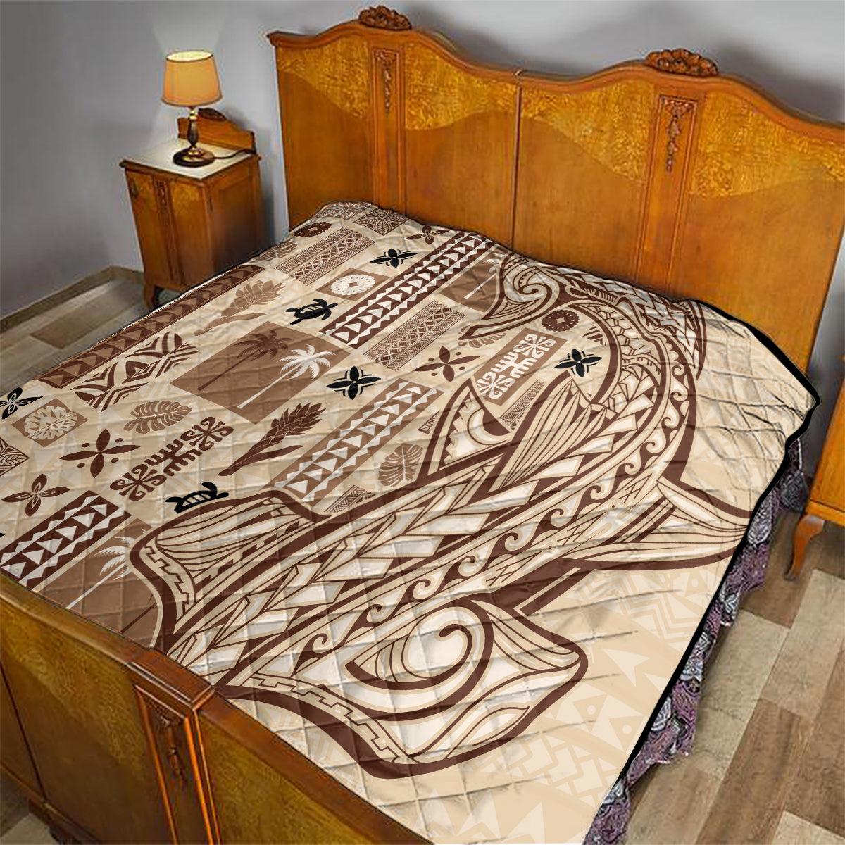 Samoa Tapa Quilt Siapo Mix Tatau Patterns LT7 - Polynesian Pride