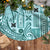 Samoa Tapa Tree Skirt Siapo Mix Tatau Patterns - Teal LT7 - Polynesian Pride