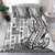 Samoa Tapa Bedding Set Siapo Mix Tatau Patterns - White LT7 - Polynesian Pride