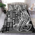 Samoa Tapa Bedding Set Siapo Mix Tatau Patterns - Black LT7 - Polynesian Pride