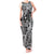 Samoa Tapa Tank Maxi Dress Siapo Mix Tatau Patterns - Black LT7 Women Black - Polynesian Pride