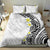 Hawaii Aloha Bedding Set Plumeria Vintage - White LT7 - Polynesian Pride