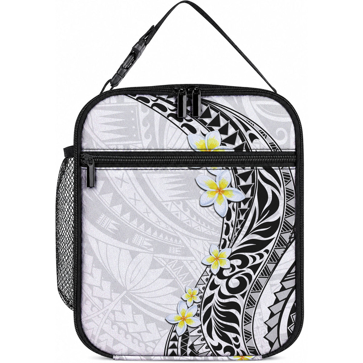 Hawaii Aloha Lunch Bag Plumeria Vintage - White