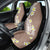 Hawaii Aloha Car Seat Cover Plumeria Vintage - Brown LT7 - Polynesian Pride