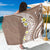 Hawaii Aloha Sarong Plumeria Vintage - Brown LT7 One Size 44 x 66 inches Brown - Polynesian Pride