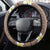 Hawaii Aloha Steering Wheel Cover Plumeria Vintage - Brown LT7 - Polynesian Pride