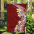 Hawaii Aloha Garden Flag Plumeria Vintage - Crimson LT7 Garden Flag Crimson - Polynesian Pride