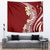 Hawaii Aloha Tapestry Plumeria Vintage - Crimson LT7 - Polynesian Pride