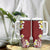 Hawaii Aloha Tumbler With Handle Plumeria Vintage - Red