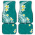 Hawaii Aloha Car Mats Plumeria Vintage - Teal LT7 Teal - Polynesian Pride