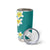 Hawaii Aloha Tumbler Cup Plumeria Vintage - Teal