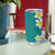 Hawaii Aloha Tumbler Cup Plumeria Vintage - Teal