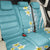 Hawaii Aloha Back Car Seat Cover Plumeria Vintage - Turquoise LT7