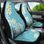 Hawaii Aloha Car Seat Cover Plumeria Vintage - Turquoise LT7 - Polynesian Pride