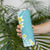 Hawaii Aloha Skinny Tumbler Plumeria Vintage - Turquoise