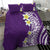 Hawaii Aloha Bedding Set Plumeria Vintage - Violet LT7 - Polynesian Pride