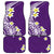 Hawaii Aloha Car Mats Plumeria Vintage - Violet LT7 Violet - Polynesian Pride